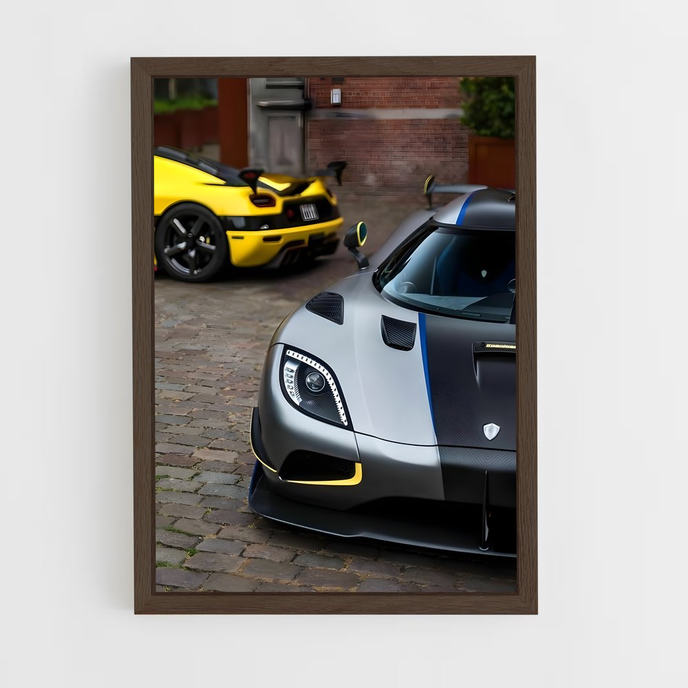 Poster Performance Urbaine – affiche Koenigsegg (vue 5)
